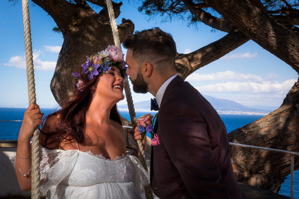 Italy destination wedding in Sorrento on the Amalfi coast