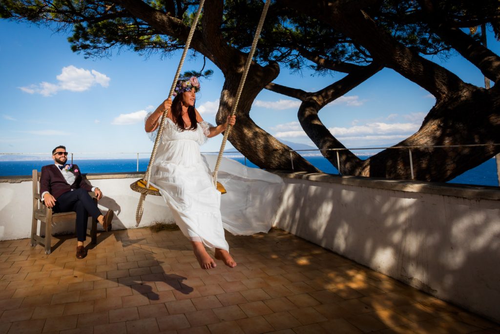 Italy destination wedding in Sorrento on the Amalfi coast
