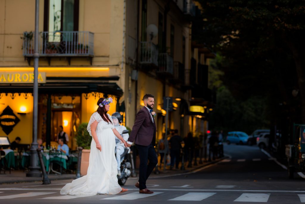 Italy destination wedding in Sorrento on the Amalfi coast